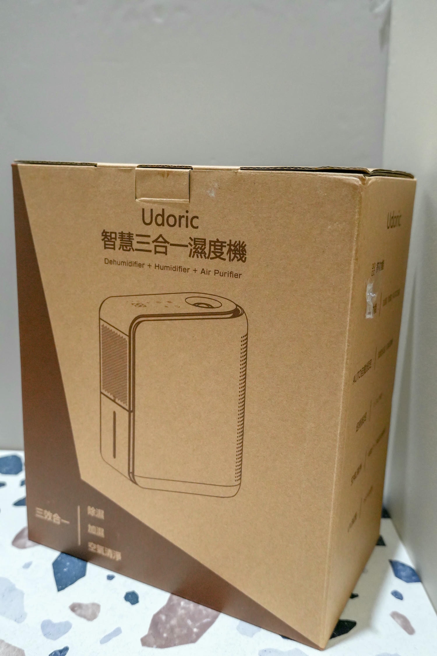 高CP小型除溼機推薦,裡外生活評價,Udoric智慧三合一濕度機 - 第1張圖