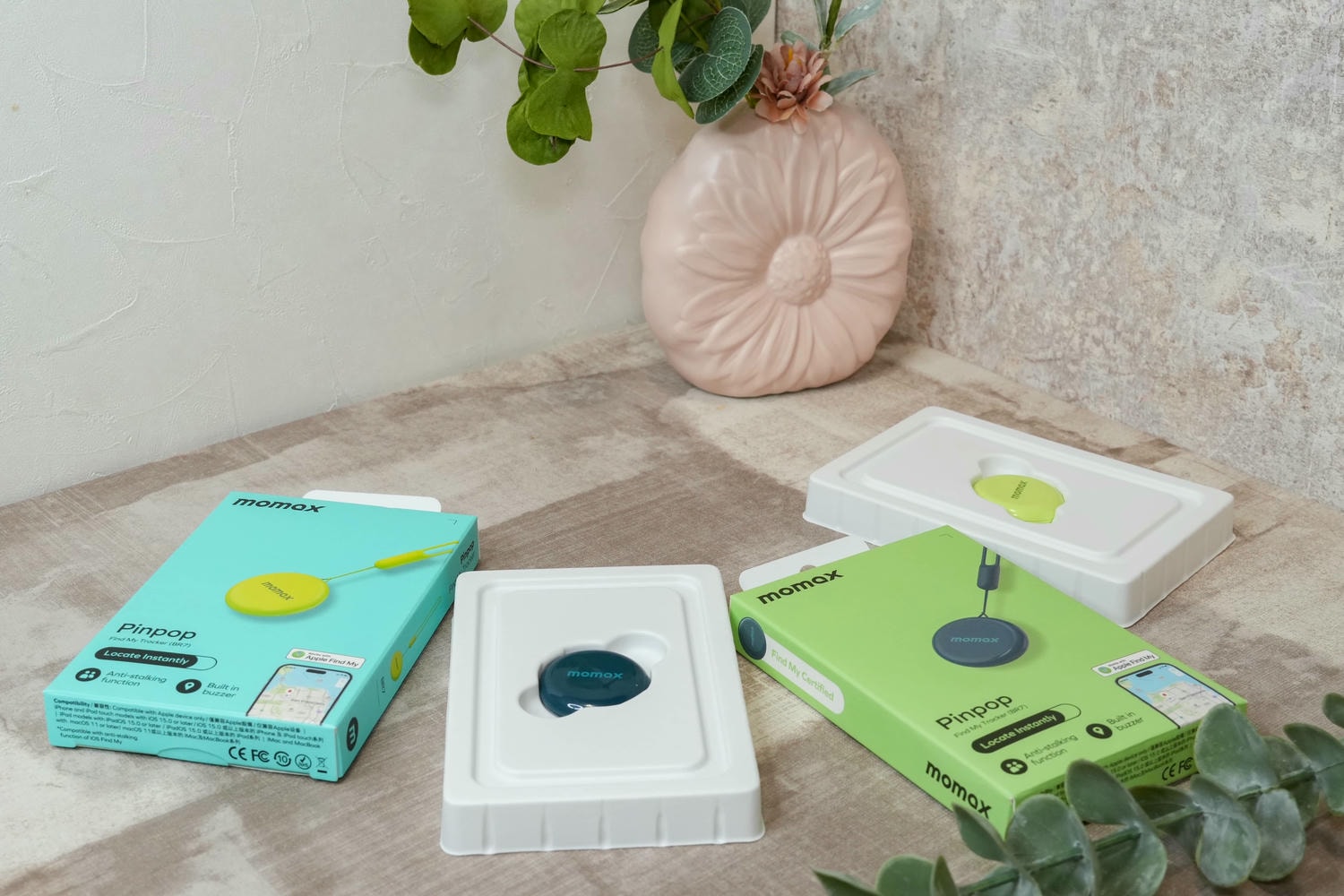 金魚腦必備【Pinpop Find My 全球定位器】輕巧好攜帶,再也不怕忘東忘西,隨時掌握重要物品動向! - 第1張圖
