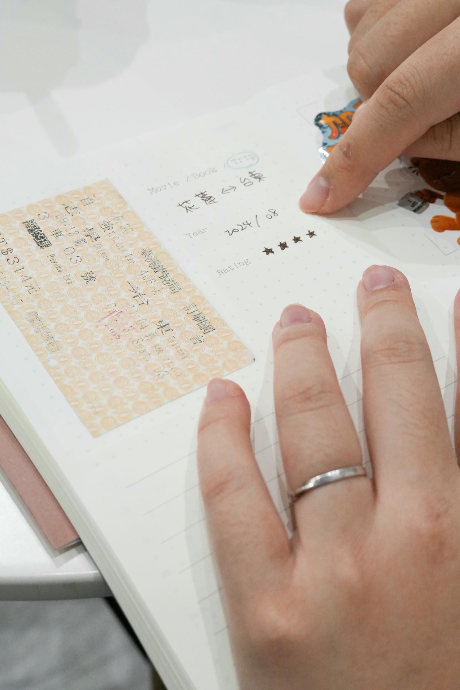 手帳推薦【Leatai手帳日誌】VIDA 自填式子彈筆記本,可全攤平手帳|鋼筆專用紙,書寫更便利! - 第8張圖