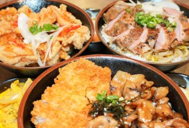 新店美食推薦【川牛木石亭-新店中正店】極饗雙豬丼飯超滿足！