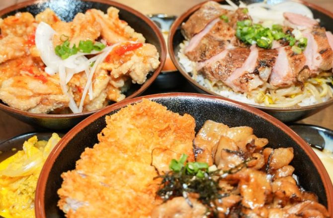 新店美食推薦【川牛木石亭-新店中正店】極饗雙豬丼飯超滿足！