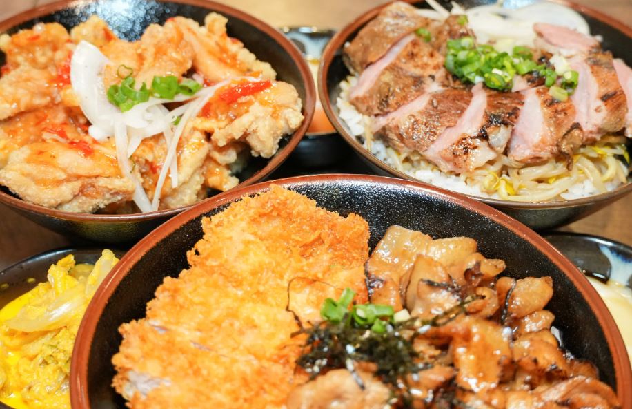 新店美食推薦【川牛木石亭-新店中正店】極饗雙豬丼飯超滿足！