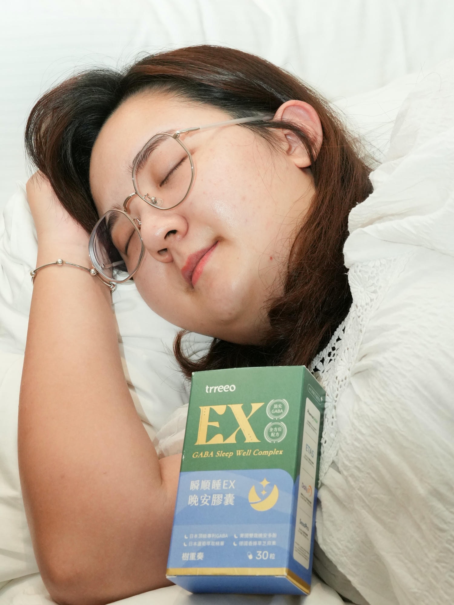 幫助入睡,好眠整夜【樹重奏-瞬順睡EX晚安膠囊】日本GABA、高濃度芝麻萃取,保健首選 - 第7張圖