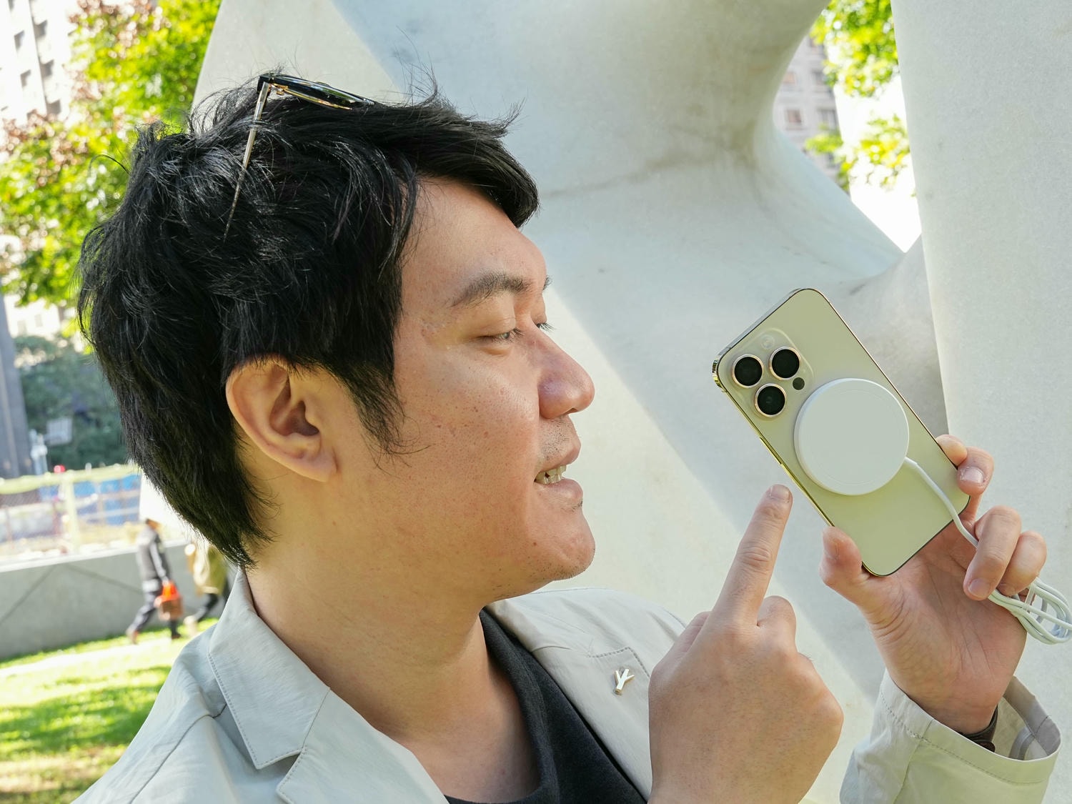 極薄設計、強力磁吸【TOUGHER 15W QI磁吸高速充電盤】快速充電不掉線 - 第6張圖