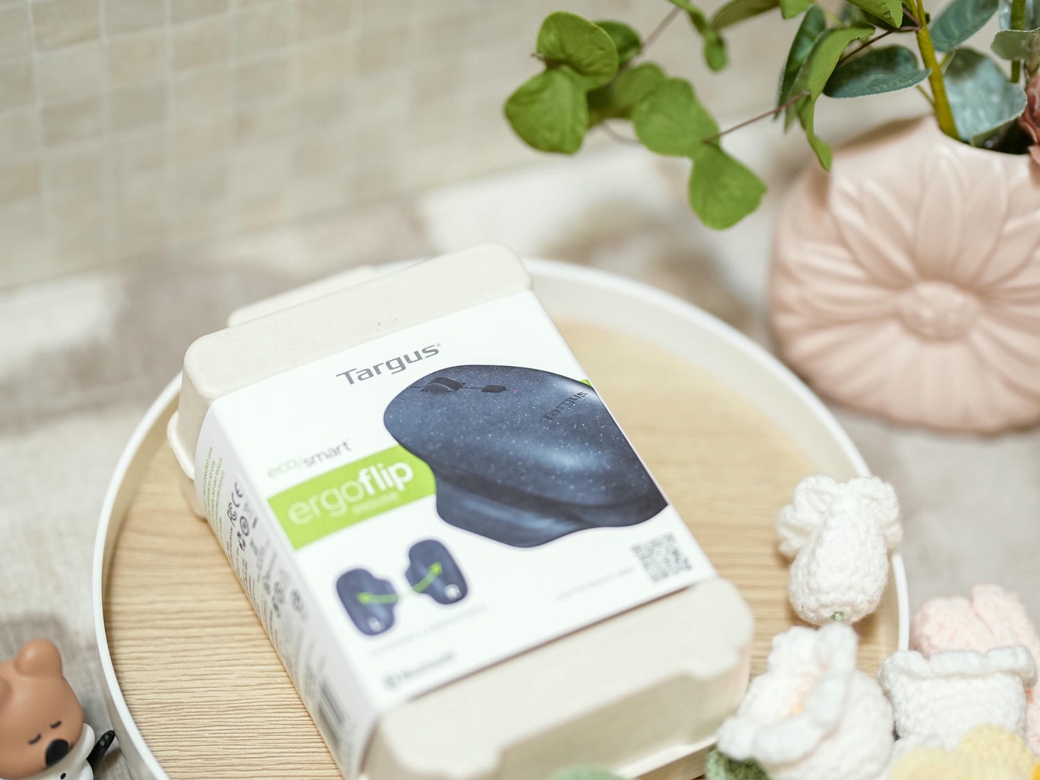 雙手人體工學設計【ErgoFlip™ EcoSmart 翻轉滑鼠】靜音按鍵與抗菌保護,帶來舒適無縫的使用感受 - 第9張圖