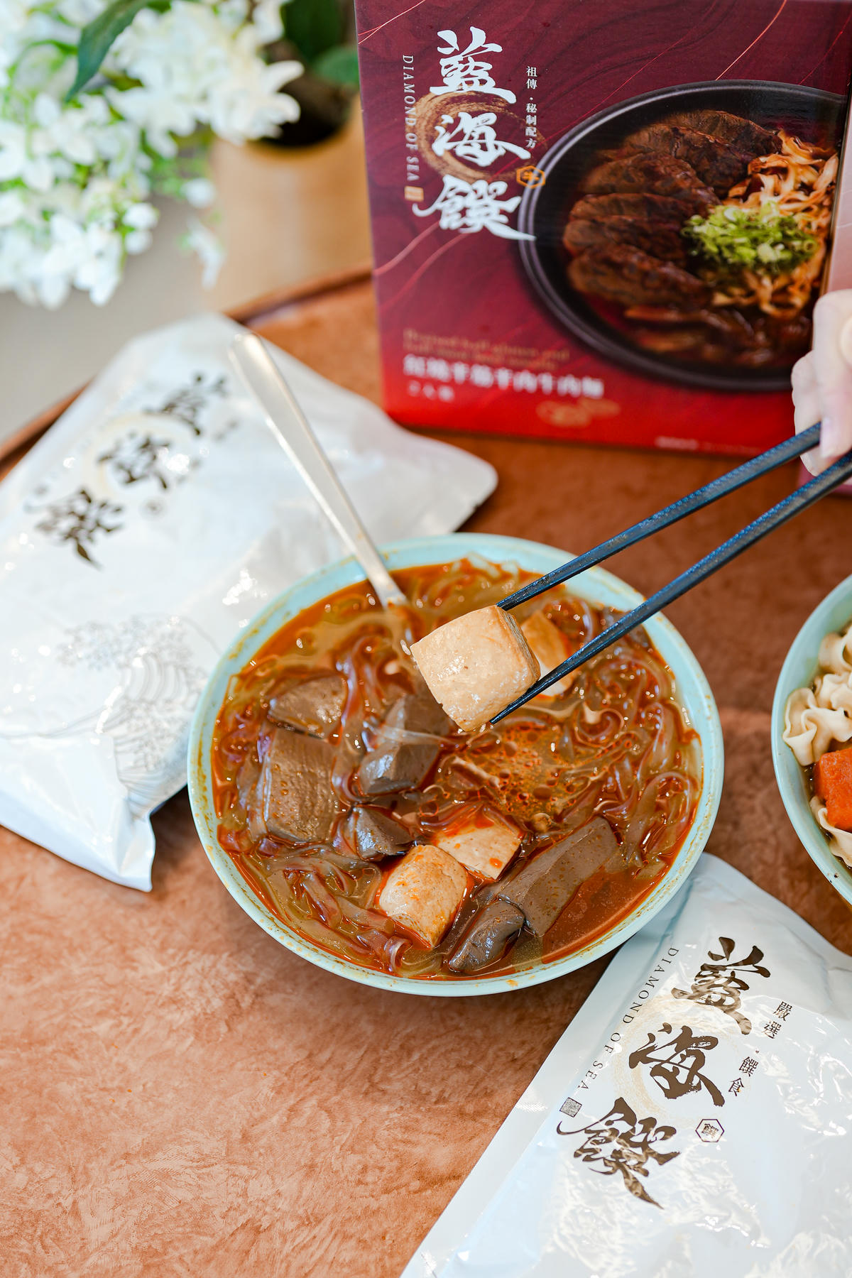 【藍海饌牛肉麵】8月限時團購優惠開跑!常溫保存、加熱即食超方便,多種口味地道湯頭,2025最夯牛肉麵調理包推薦開箱 - 第6張圖