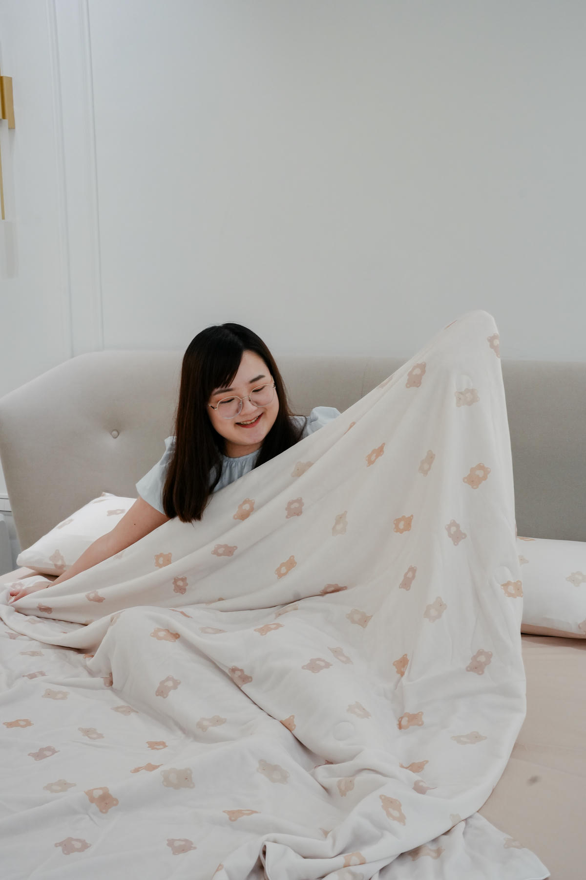 限時團購優惠中【久賴jolike】 夏日冰冰被、床包枕套組,超可愛小熊等妳抱回家,開團全網最低價! - 第8張圖