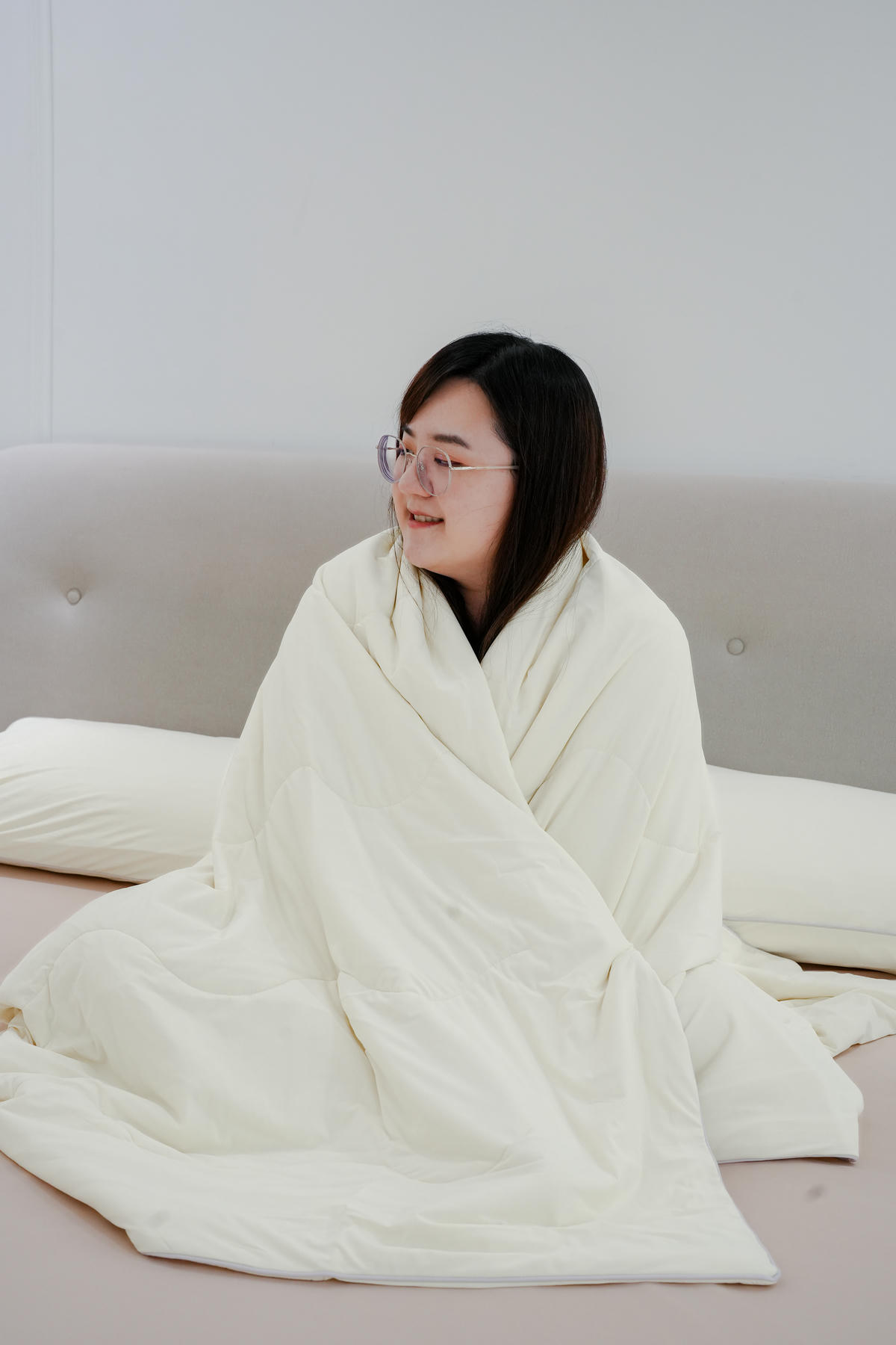 2025超夯臥室寢具【翔仔居家】 熊冷被 – 香草奶昔,涼爽夏天太爽啦💥 - 第4張圖