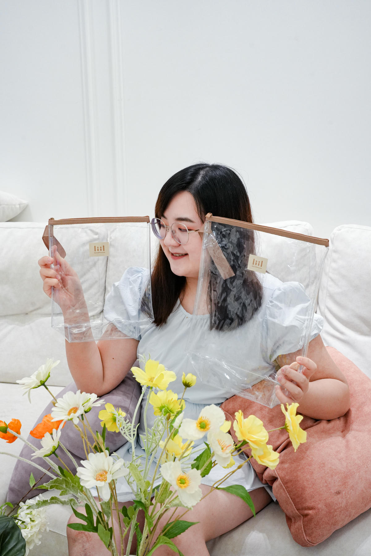 12月團購開跑【蒔光正好】理理包 liil 高清透透立立袋，日常精準收納團購開跑🔥