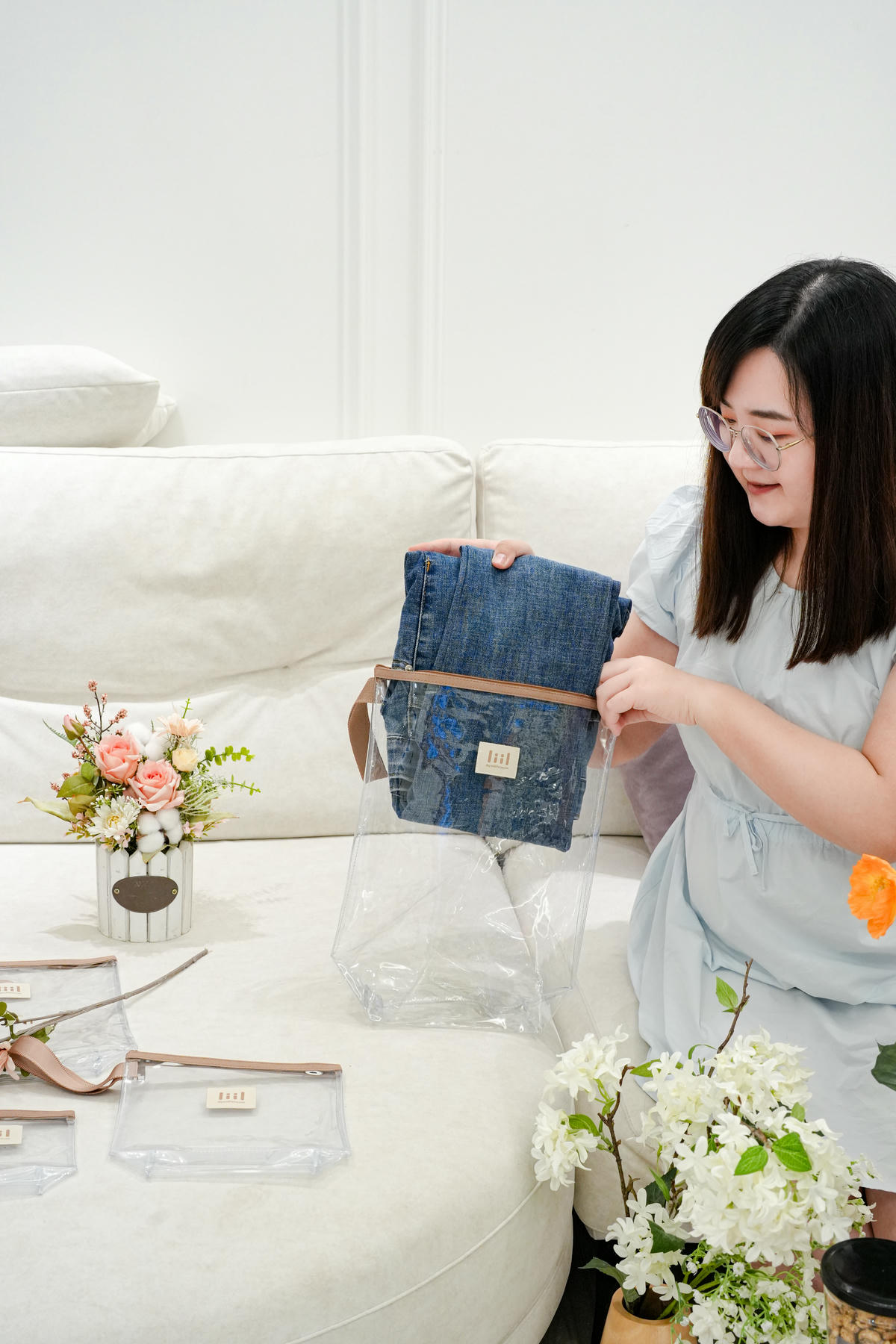 12月團購開跑【蒔光正好】理理包 liil 高清透透立立袋，日常精準收納團購開跑🔥