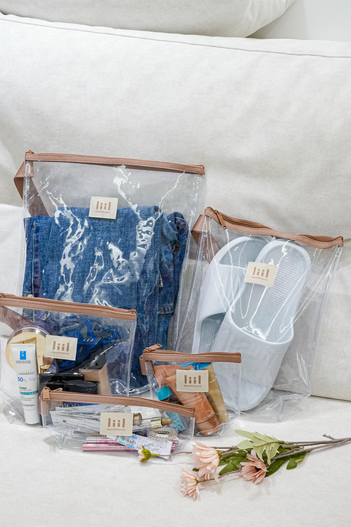 12月團購開跑【蒔光正好】理理包 liil 高清透透立立袋，日常精準收納團購開跑🔥