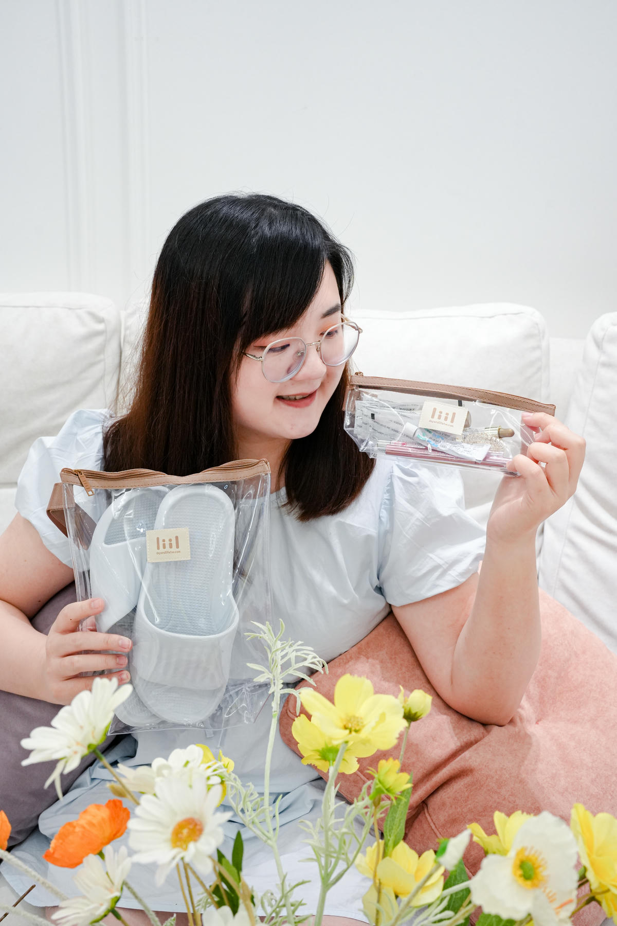 12月團購開跑【蒔光正好】理理包 liil 高清透透立立袋，日常精準收納團購開跑🔥