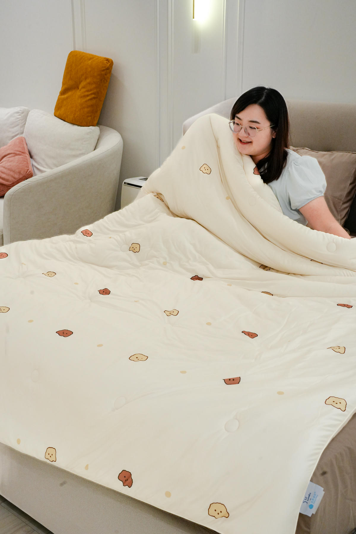 2025超夯寢具品牌聯名款【52weeks x 青鳥家居】好好睡奶蓋被開團,蓬鬆如雲朵般溫柔,11月團購開跑啦🔥🔥 - 第10張圖