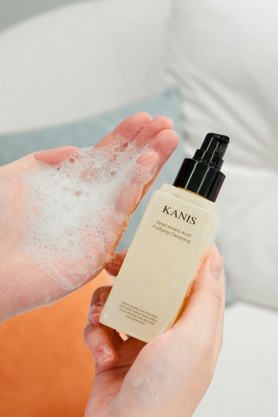 【KANIS 可妮絲 植萃酵母洗顏露】開箱!氨基酸洗顏露推薦,溫和洗臉,泡沫綿密洗面乳 - 第3張圖