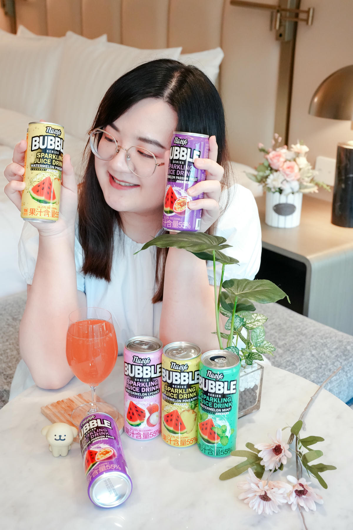 55%真實果汁，喝的到果香的汽水【生活泡沫氣泡果汁】創新果汁飲品激爽團購中🙆‍♀️