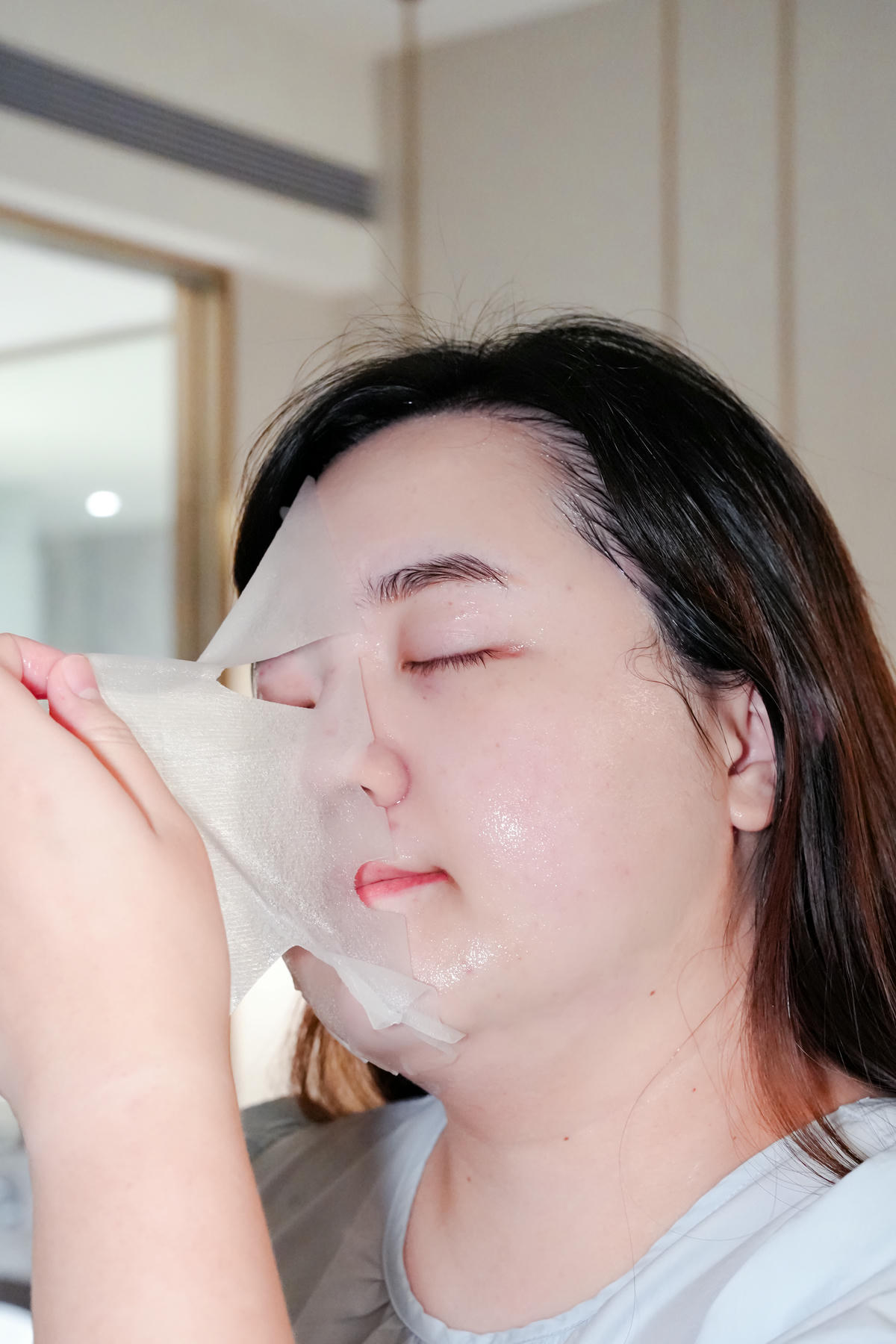 漢方植萃修護、溫和不刺激【Green Cynia 植萃童顏瞬護導水面膜】材質纖細、補水滋潤,水水團購中💦 - 第2張圖 漢方植萃修護、溫和不刺激【Green Cynia 植萃童顏瞬護導水面膜】材質纖細、補水滋潤,水水團購中💦