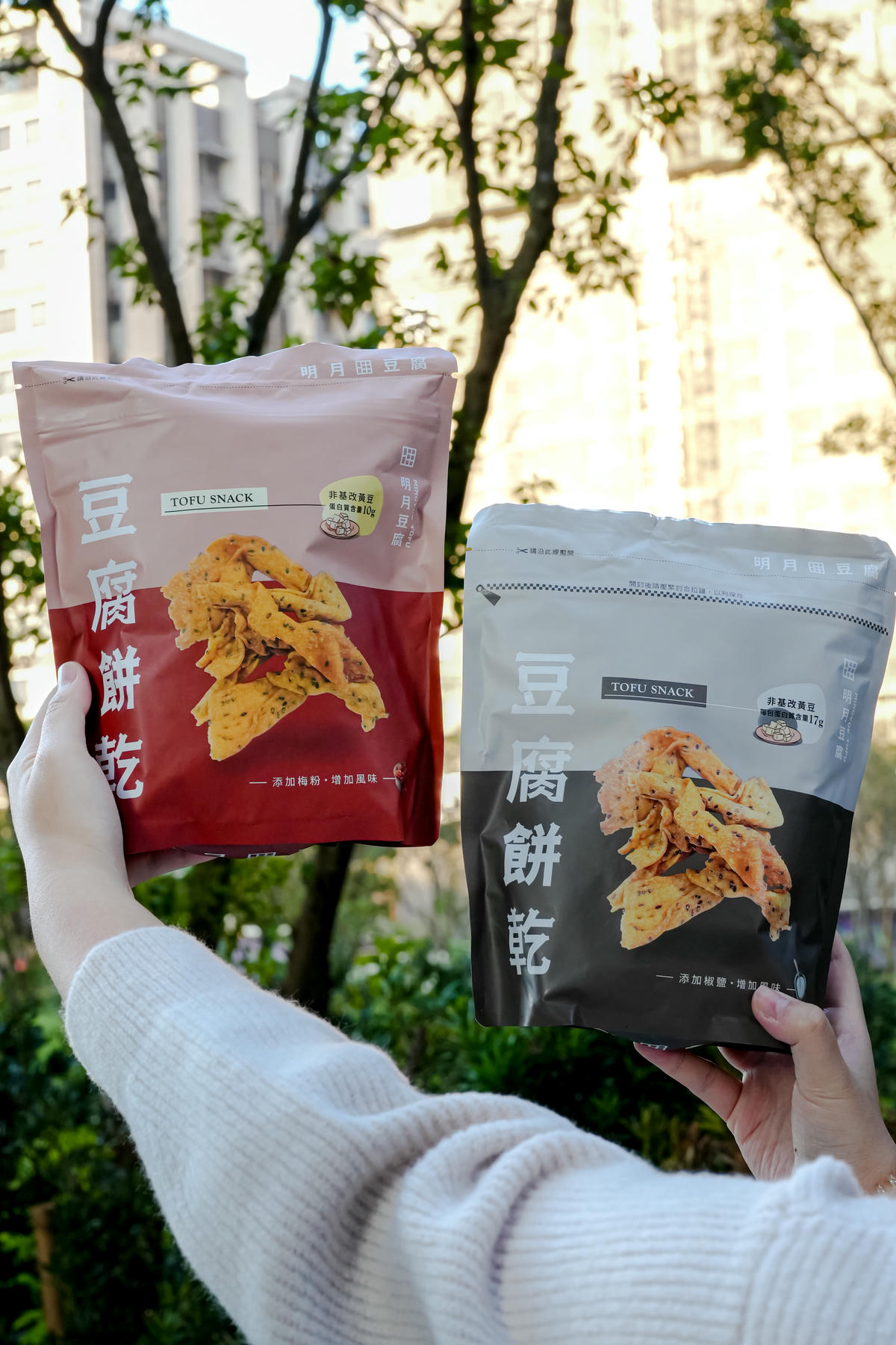 下午茶首選職人手作點心【明月豆腐餅乾】六種口味任你選，17克蛋白含量好補充，懷舊口感溫情團購中🔥