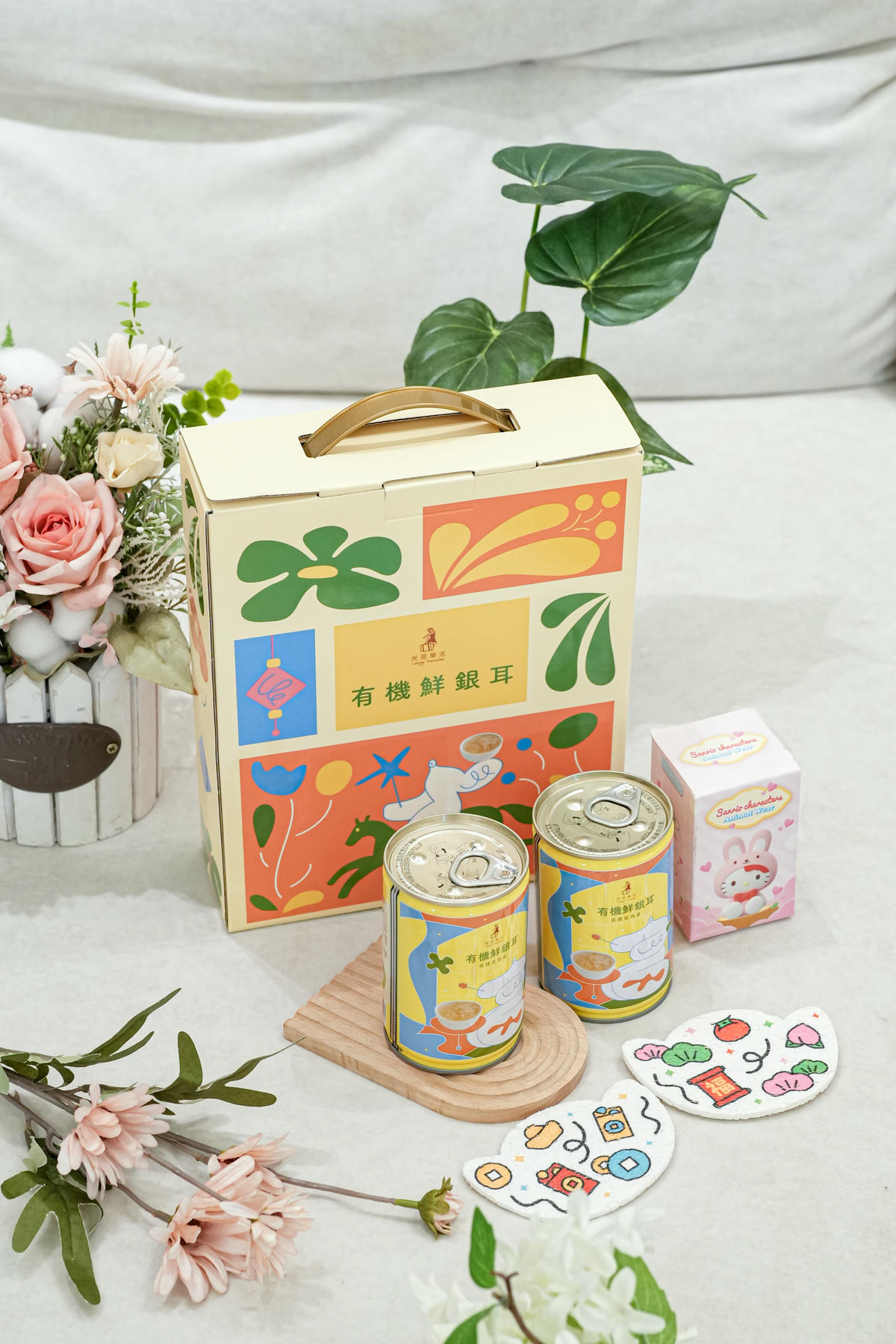 2026春節禮盒團購開跑【光茵樂活鮮銀耳】送禮、下午茶首選銀耳禮盒，開團滿額送限量盒玩不要錯過